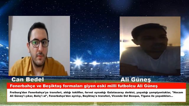 Ali Güneş: Mustafa Denizli, Galatasaray Derbisi öncesinde Bana Dedi Ki... Tigana Bana Iftira Attı.