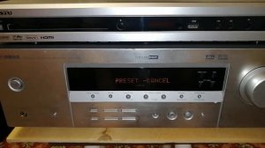 Yamaha RX-V357 Сброс настроек на заводские. Factory reset.