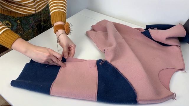 Куда деть остатки трикотажа? Сшила свитшот! смотреть онлайн