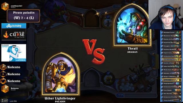 Hearthstone: Value in pirates (pirate paladin) смотреть онлайн