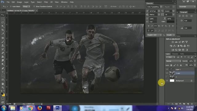 How To Make a Watercolor brush Effect In Advanced Photoshop in Tamil смотреть онлайн