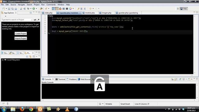 almacenar datos tipo blob en mysql con php смотреть онлайн