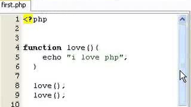 PHP Functions смотреть онлайн
