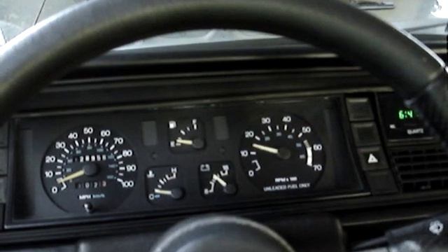 Renault GTA Start And Idle
