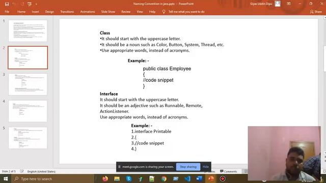 Naming Conventions in Java смотреть онлайн