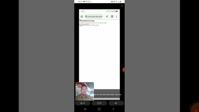Solusi Gagal Login SSCASN.BKN.GO.ID Whitelabel Error Page Pendaftaran CPNS 2023 dan PPPK 2023 смотреть онлайн