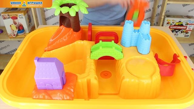 Игровой столик для песка и воды «Джунгли» (20 предметов) смотреть онлайн