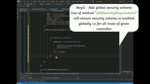 JWT Authorization Header Swagger Open API v3.0 смотреть онлайн