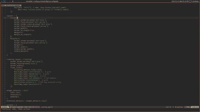 Qtile Layouts - Manage And Configure Window Layouts смотреть онлайн