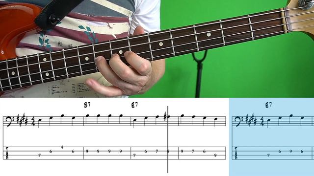 Muddy Waters - Got My Mojo Working (Bass cover with tabs) смотреть онлайн