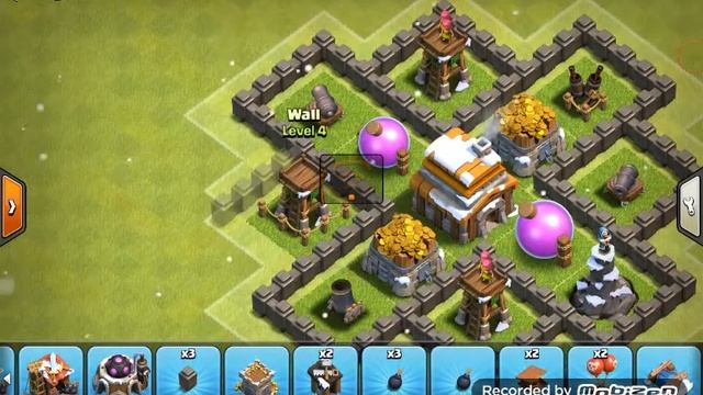Расстоновка 5 тх (без скважины элексира) Анти -Трёшка/clash of clans base of 5 Town Hall Anti-3 sta смотреть онлайн