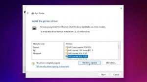 How to Download & Install HP LaserJet 3052 Printer Driver in Windows 11