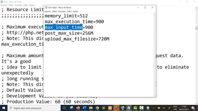 Erro ao Instalar Temas e Plugins no Wordpress - Tempo excedido e não finaliza instalação - php.ini смотреть онлайн