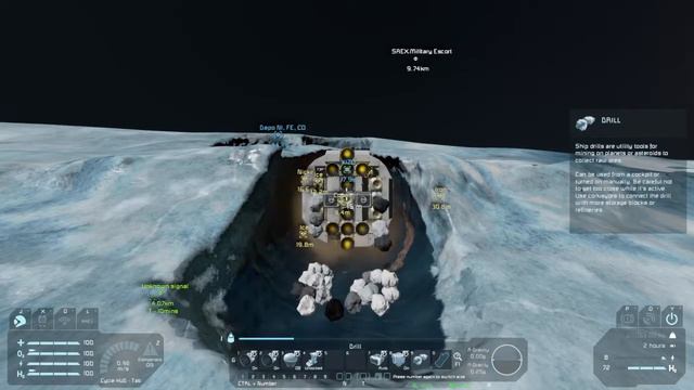 Space Engineers The Worst Start Ep 23:MINING EVERYTHING!!! смотреть онлайн