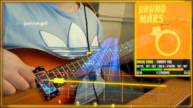 Bruno Mars - Marry You [Bass Guitar] [Rocksmith 2014] [CDLC] смотреть онлайн