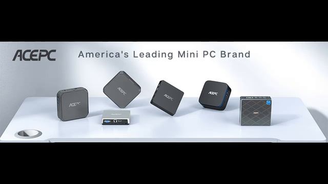 ACEPC GK2 Mini PC Windows 10 Pro, 8GB DDR4/128GB M.2 SSD Mini Computer смотреть онлайн