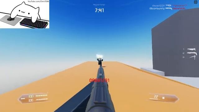 Bongo Cat plays Roblox DOOM... смотреть онлайн