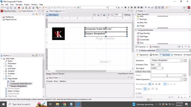 how to add image in jasper report смотреть онлайн