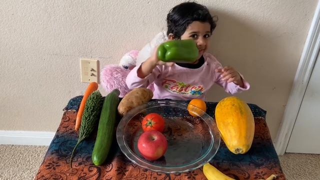 Sensory Activities for Toddlers by using Fruits & Vegetables/ Smooth & Rough/ Learn Colors for kids смотреть онлайн