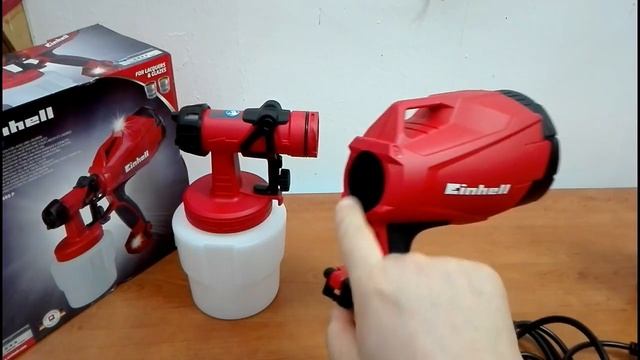 un grande Pittore? Pistola Elettrica 220V a Spruzzo per Verniciatura Einhell ...si può!!! смотреть онлайн