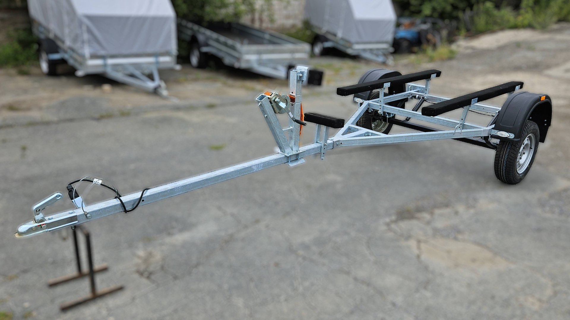 Прицеп для лодки пвх 4,3 м (Титан T4300ПBХ) в ИЖприцеп.РФ т. (3412) 770-446, Ижевск, Салютовская 25А смотреть онлайн