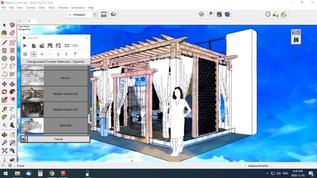 SketchFX Plugin for Sketchup смотреть онлайн