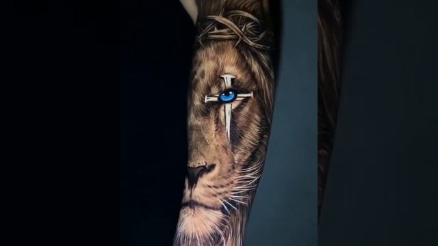 Tatuagens De Leão Incrível #Shorts смотреть онлайн