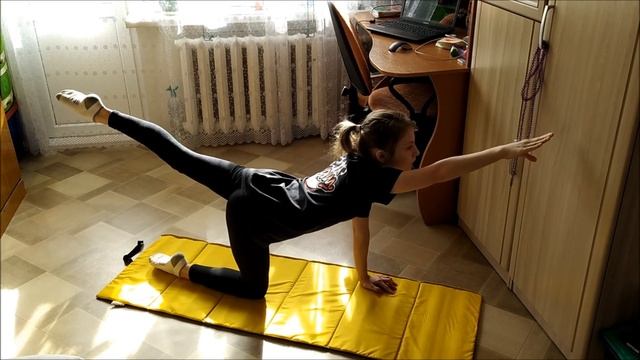 упражнения для спины, домашнее задание по физкультуре группы ТАШ смотреть онлайн