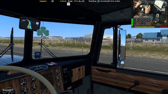 ATS | 054 | With House Prefabs to Denver | 2-Stroke Power | Peterbilt 351 смотреть онлайн