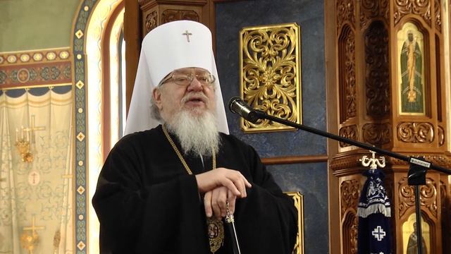 Слово митрополита Сергия в праздник Рождества Пресвятой Богородицы смотреть онлайн