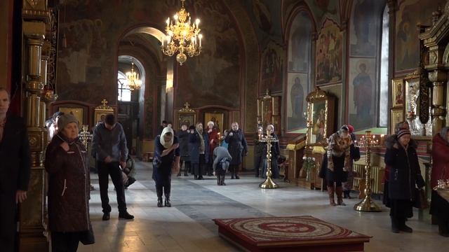 Литургия в храме Александра Невского 12.11 смотреть онлайн