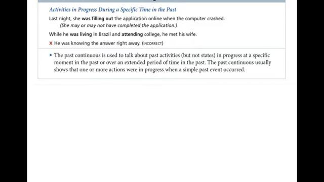 GS4 Ch2 B Simple past and past continuous смотреть онлайн