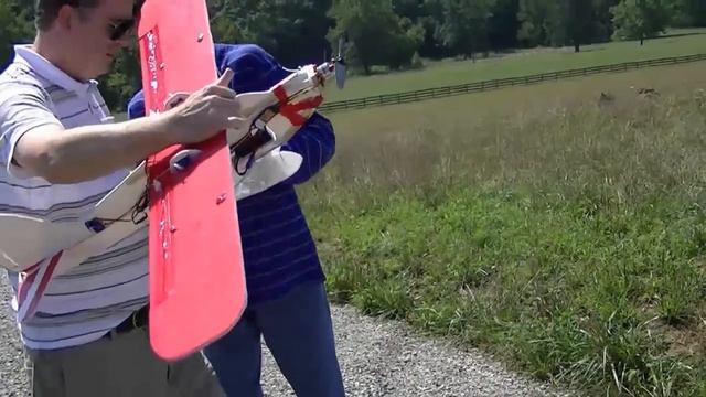 Foamy Rc Electric Trainer Plane, Building and Testing Part 2 смотреть онлайн
