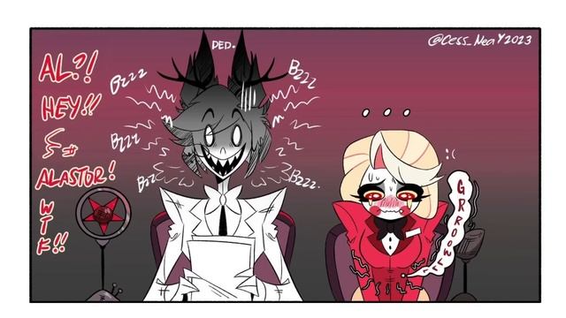 I'm H0rny ? | HAZBIN HOTEL COMIC смотреть онлайн