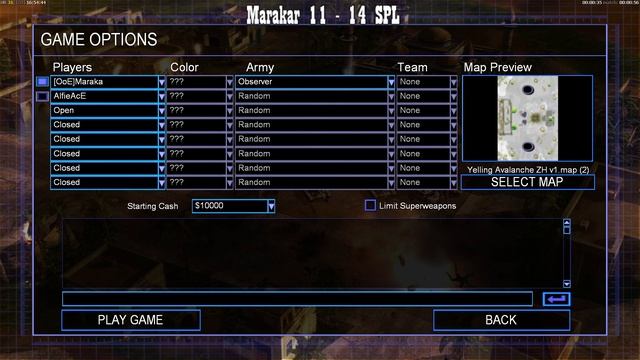 C&C Generals Zero Hour Marakar vs spl - 140$ ReLaX Underplayed 1 vs 1 Map Tournament Semifinal смотреть онлайн