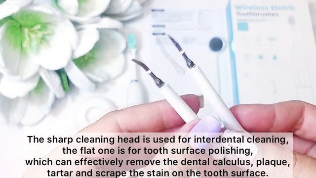 Wireless electric toothbrush plus scaler kit / Электрический беспроводной очиститель для полости рт смотреть онлайн