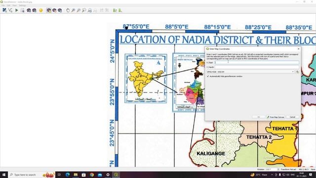 GEOREFERENCE IN QGIS 3.32 смотреть онлайн