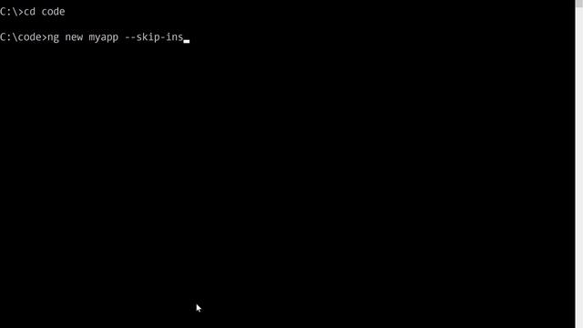 Creating New Project - ng new | Angular Step By Step Tutorial смотреть онлайн