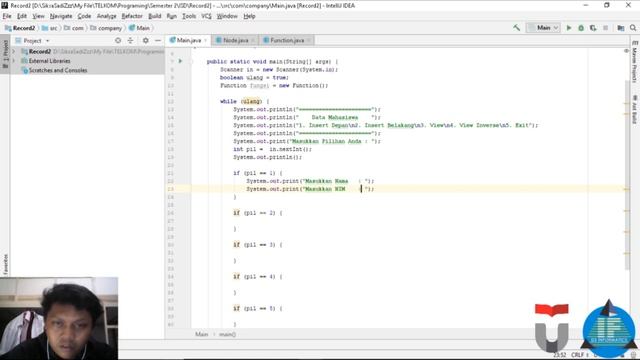 Tutorial Penggunaan Double Linked List dalam Java смотреть онлайн