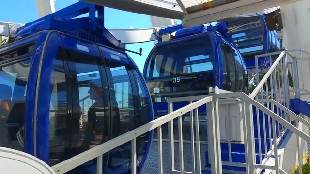 ВЛОГ КОЛЕСО ОБОЗРЕНИЯ Kids euro show#10 чертово колесо Ferris wheel Парк аттракционов Amusement par смотреть онлайн