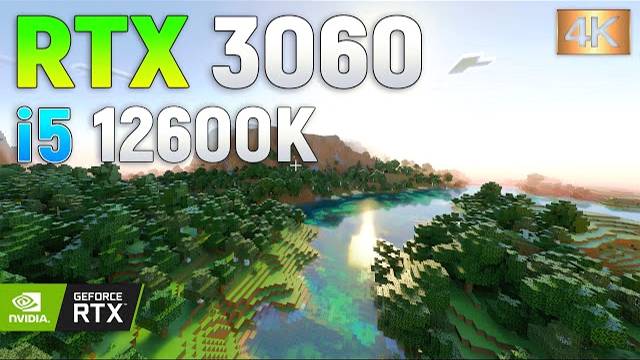 Minecraft RTX 4K : RTX 3060 + I5 12600K