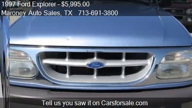 1997 Ford Explorer 112 WB XLT for sale in Houston, TX 77090 смотреть онлайн