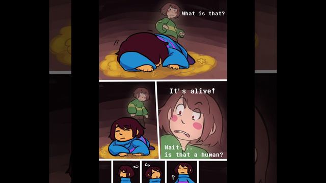 Reading undertale comic dubs part 1(mostly chara) смотреть онлайн
