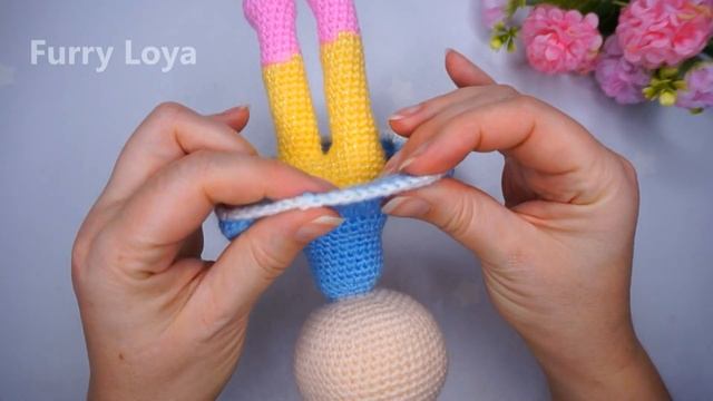 Каркасная кукла Лизи крючком . Бесплатный мастер класс . Amigurumi Doll Patterns .Часть 4
