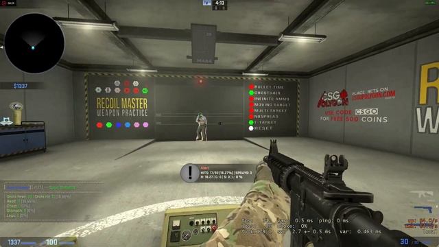 Bloody Headshot V7MA - Prueba Recoil Control смотреть онлайн