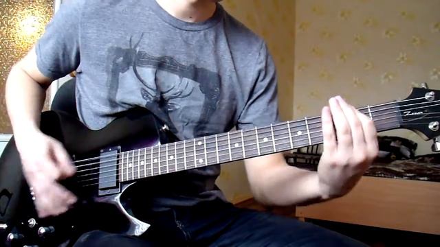 Slipknot - Three Nil (guitar cover) смотреть онлайн