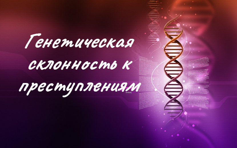 Генетическая склонность к преступлению смотреть онлайн