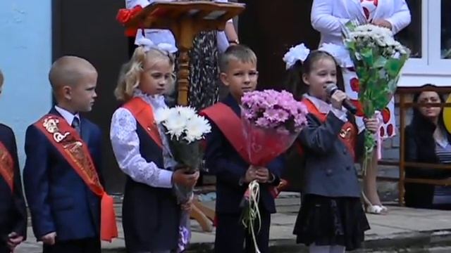 Стих на линейке 1 класс смотреть онлайн