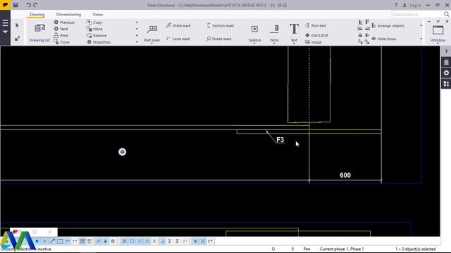 How to detail steel bridge in TEKLA STRUCTURES 2017 смотреть онлайн