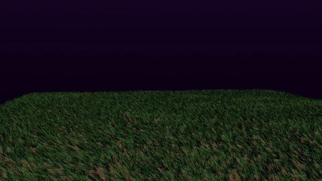 Growing grass with Geometry nodes in Blender 2.93.3 смотреть онлайн